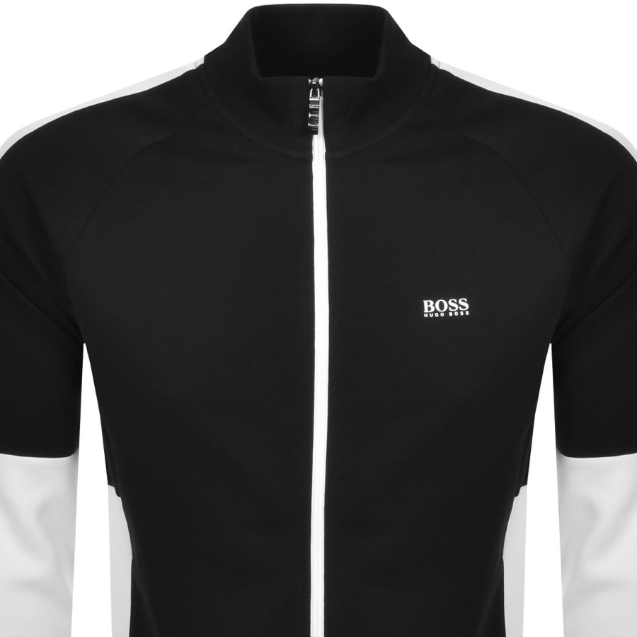 Alternative Image for ProductBOSS Skaz Full Zip Sweatshirt Black2